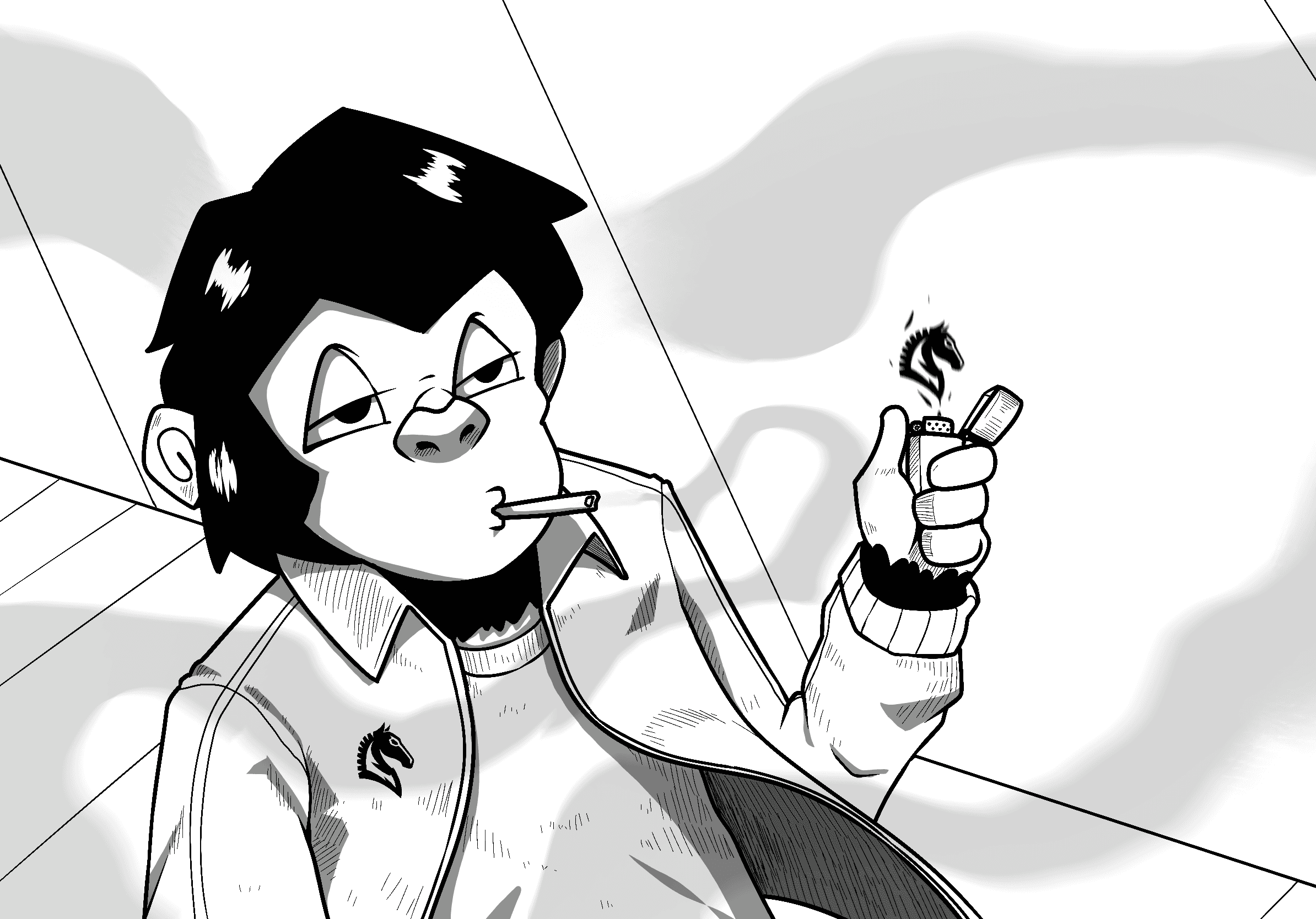 Stoned ape Trojan branded PNL card