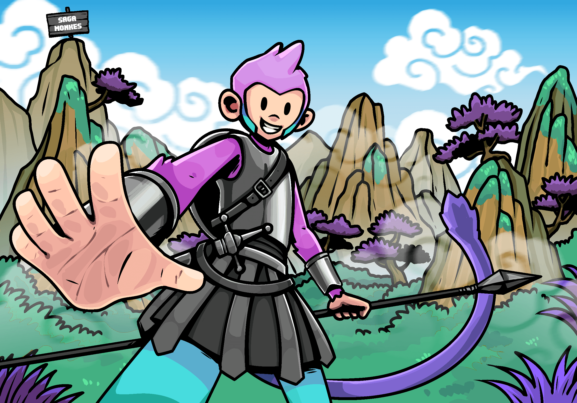 Saga Trojan branded PNL card