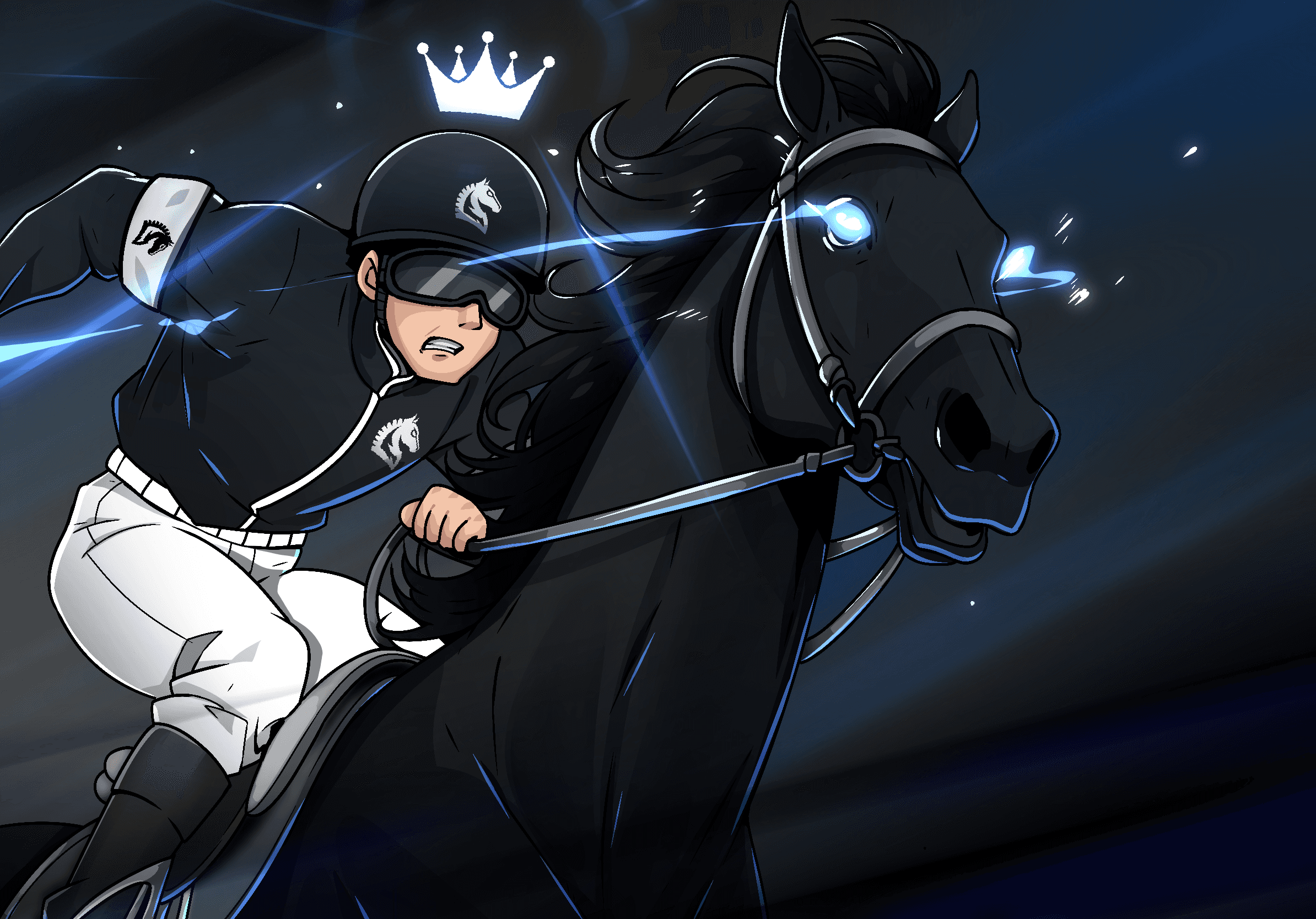 Photo finish Trojan branded PNL card